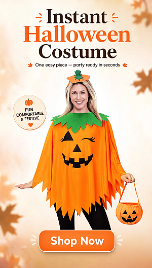 3 PCS Pumpkin Costume for Women,Halloween Costumes for Women Adult